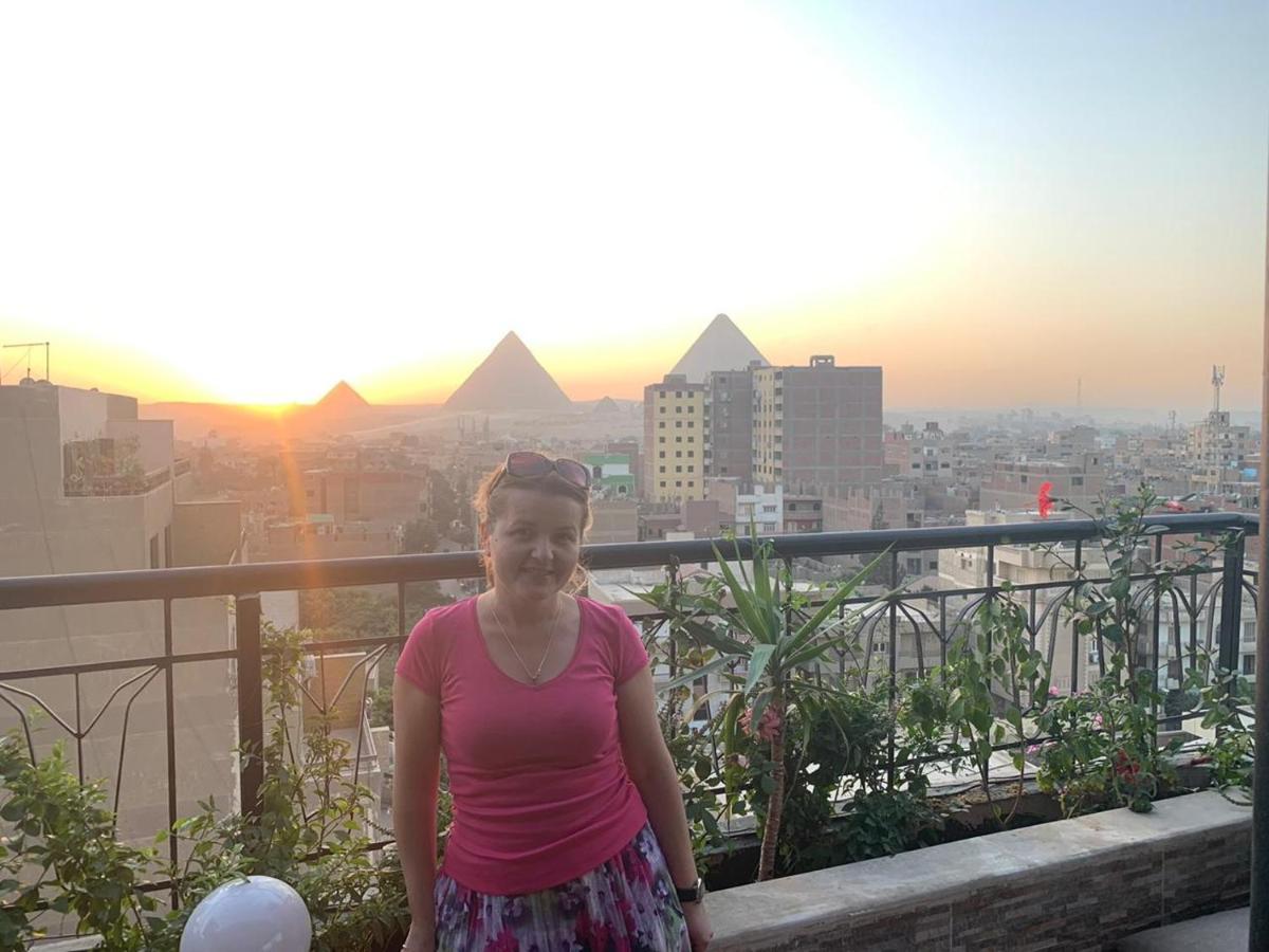 Draz Pyramids View Bed & Breakfast Kafret el-Gabal Esterno foto