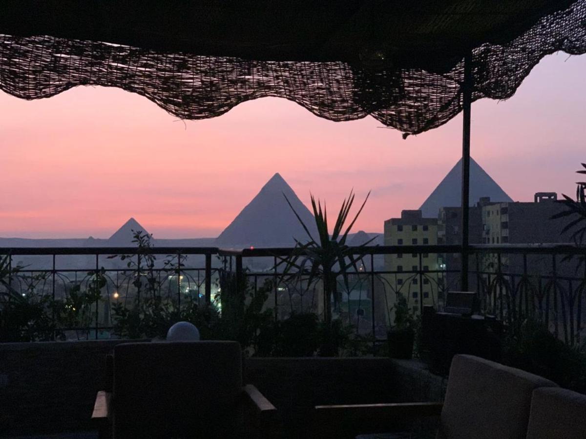 Draz Pyramids View Bed & Breakfast Kafret el-Gabal Esterno foto