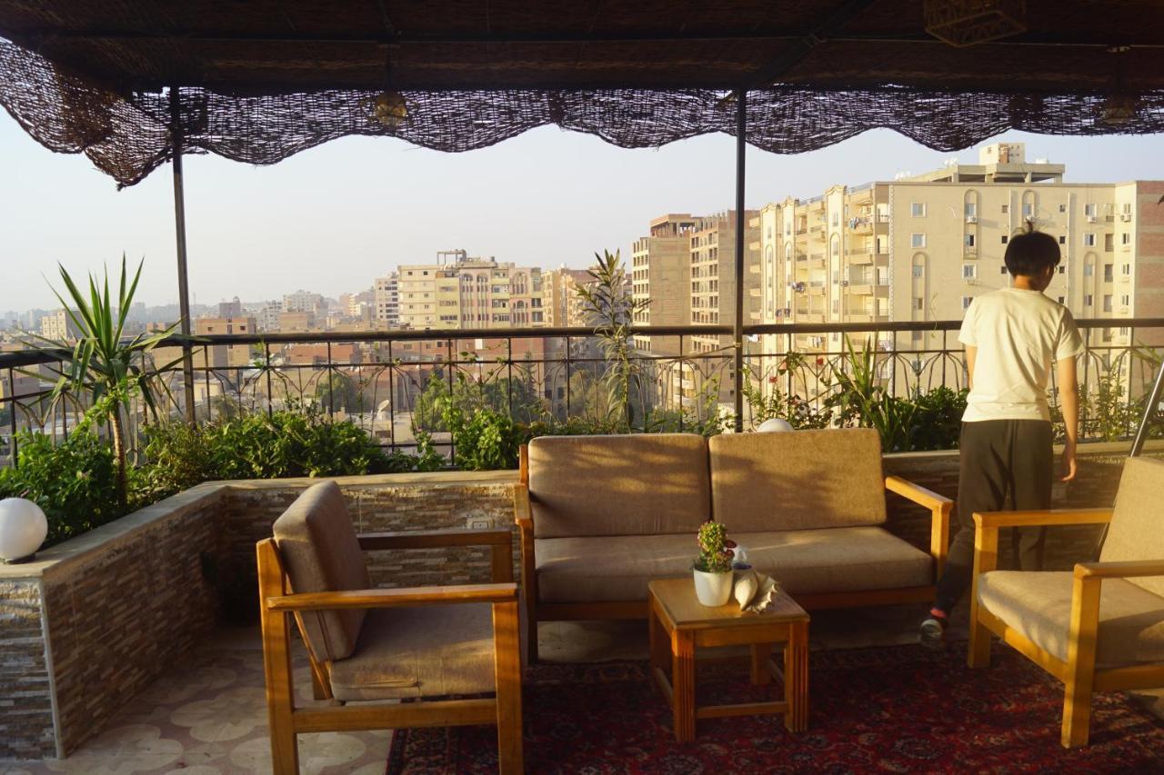 Draz Pyramids View Bed & Breakfast Kafret el-Gabal Esterno foto
