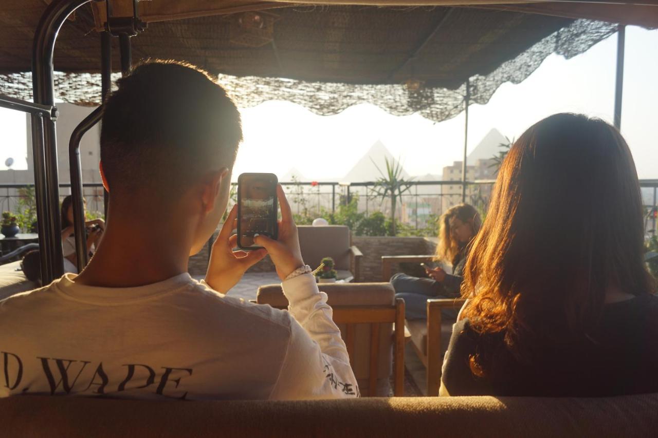 Draz Pyramids View Bed & Breakfast Kafret el-Gabal Esterno foto