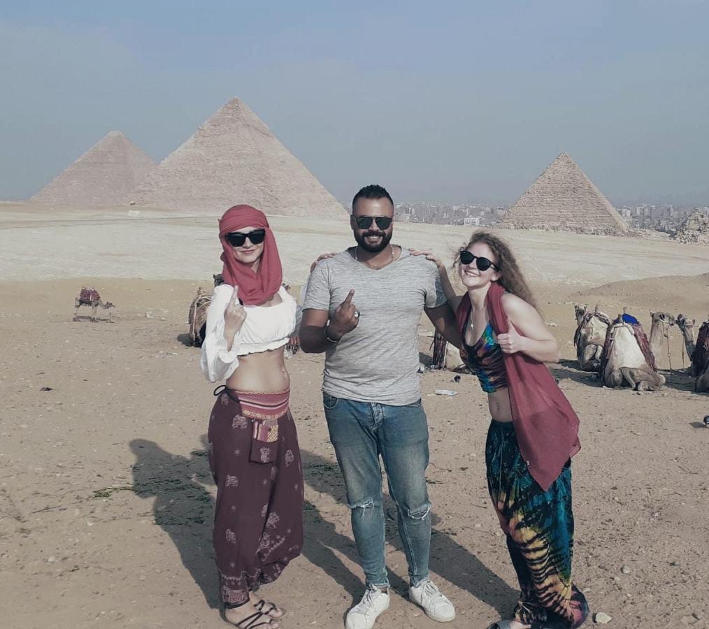 Draz Pyramids View Bed & Breakfast Kafret el-Gabal Esterno foto