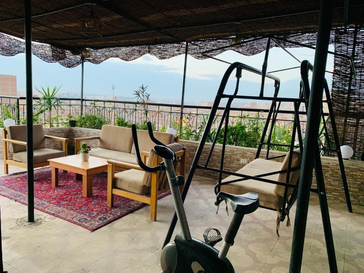 Draz Pyramids View Bed & Breakfast Kafret el-Gabal Esterno foto