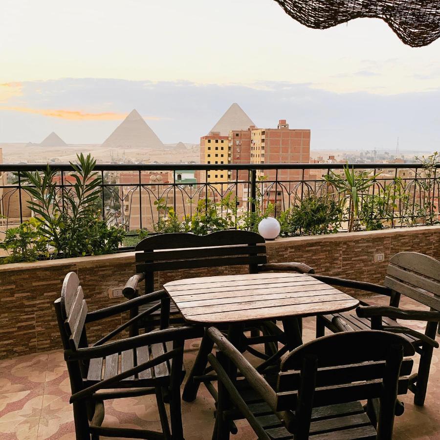 Draz Pyramids View Bed & Breakfast Kafret el-Gabal Esterno foto