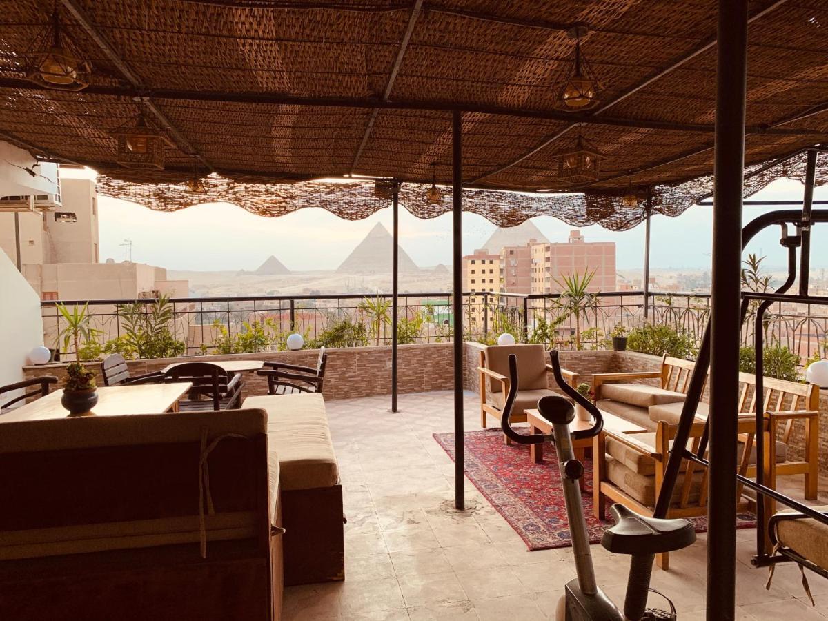 Draz Pyramids View Bed & Breakfast Kafret el-Gabal Esterno foto