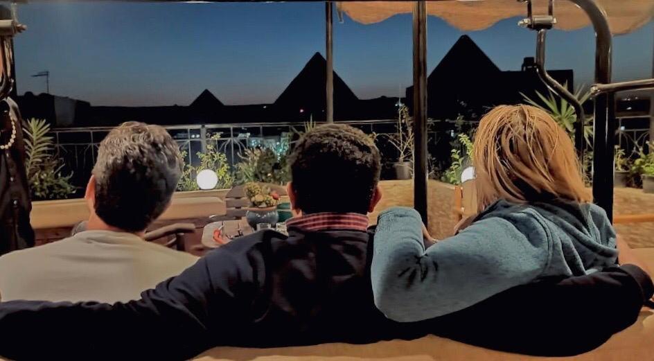 Draz Pyramids View Bed & Breakfast Kafret el-Gabal Esterno foto