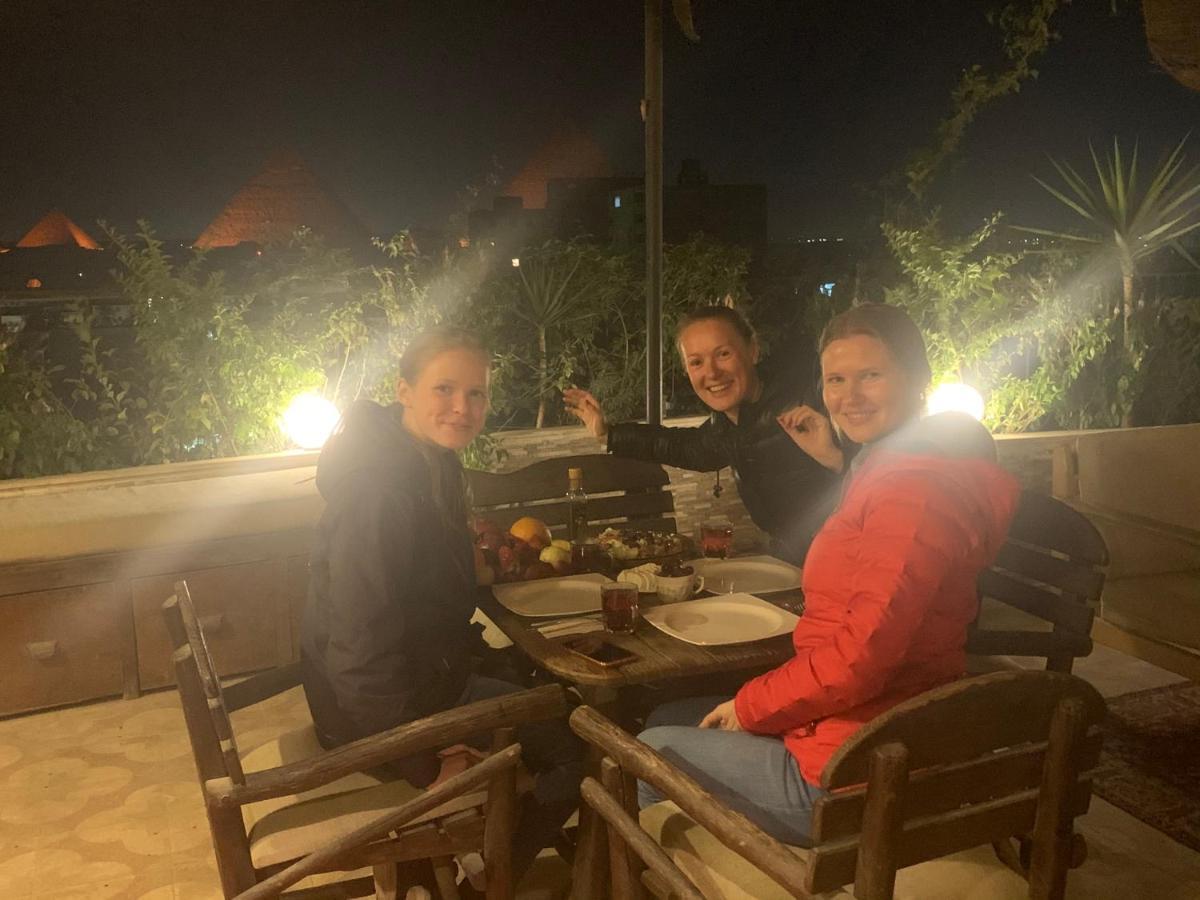 Draz Pyramids View Bed & Breakfast Kafret el-Gabal Esterno foto