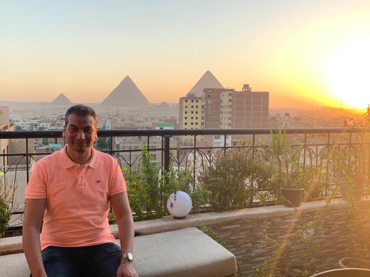 Draz Pyramids View Bed & Breakfast Kafret el-Gabal Esterno foto
